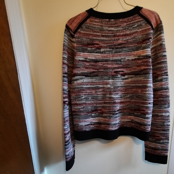 Rag & Bone JEAN Lola Striped Pullover Sweater Merino Wool - Picture 9 of 10